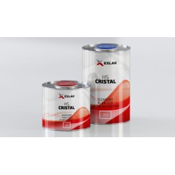 Lakier bezbarwny HS klar Cristal Exlak 1L z utwardzaczem 0,5L