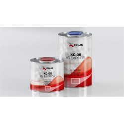 Lakier bezbarwny HS klar express XC-06 Exlak 1L z utwardzaczem 0,5L