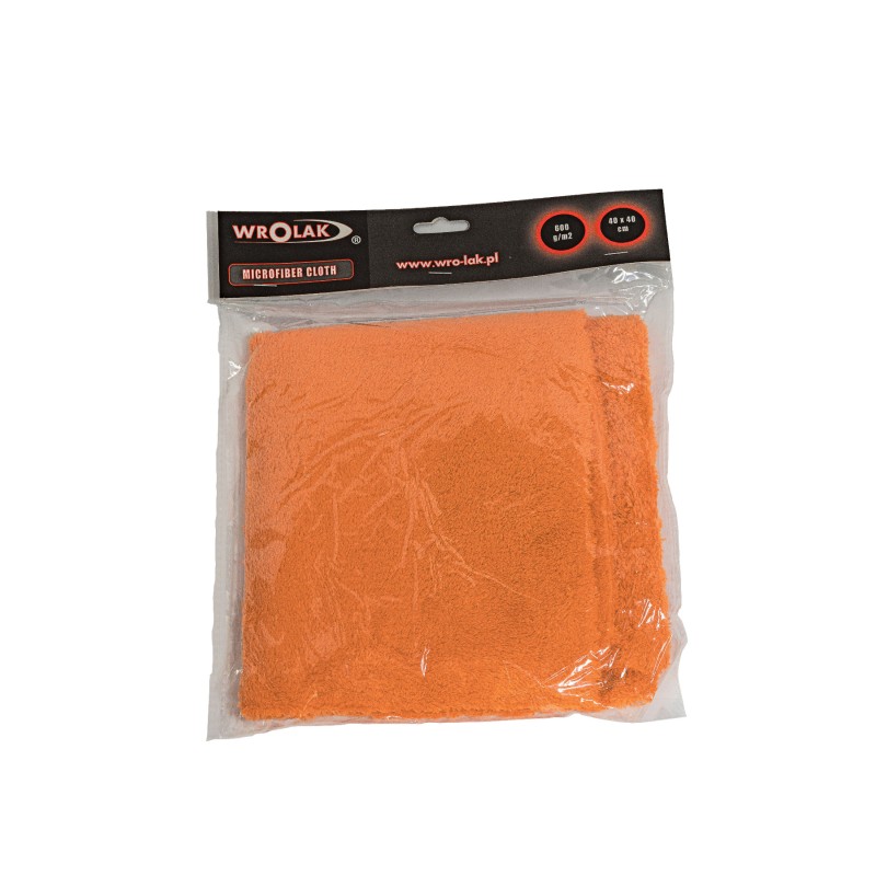Ściereczka z mikrofibry WRO-LAK 600g/m2 40x40cm