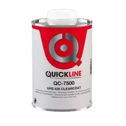 Lakier bezbarwny UHS420 QC-7500 Quickline 1L z utwardzaczem 0,5L
