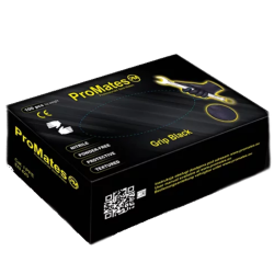 ProMates Grip Black Rękawice nitrylowe – 50 szt. XL