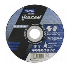 Tarcza do cięcia Norton 1mm 125x1,0x22,23 Vulcan